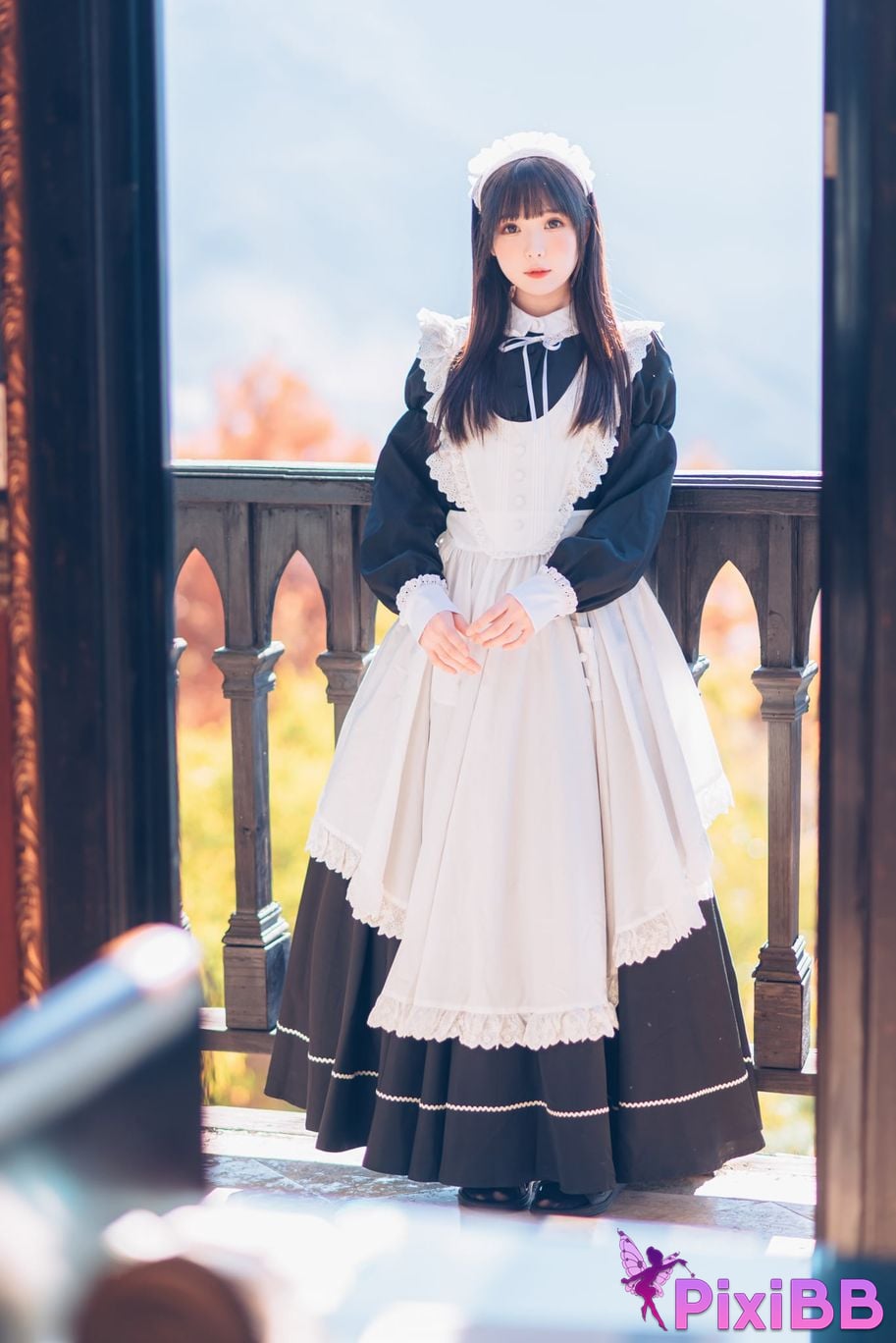 Cosplayer Shimotsuki shimo Nu Pu Tu Jian Shimo s Maid Collection PixiBB.COM 119
