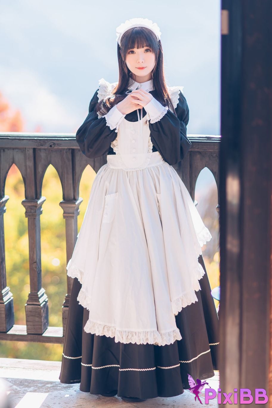 Cosplayer Shimotsuki shimo Nu Pu Tu Jian Shimo s Maid Collection PixiBB.COM 121