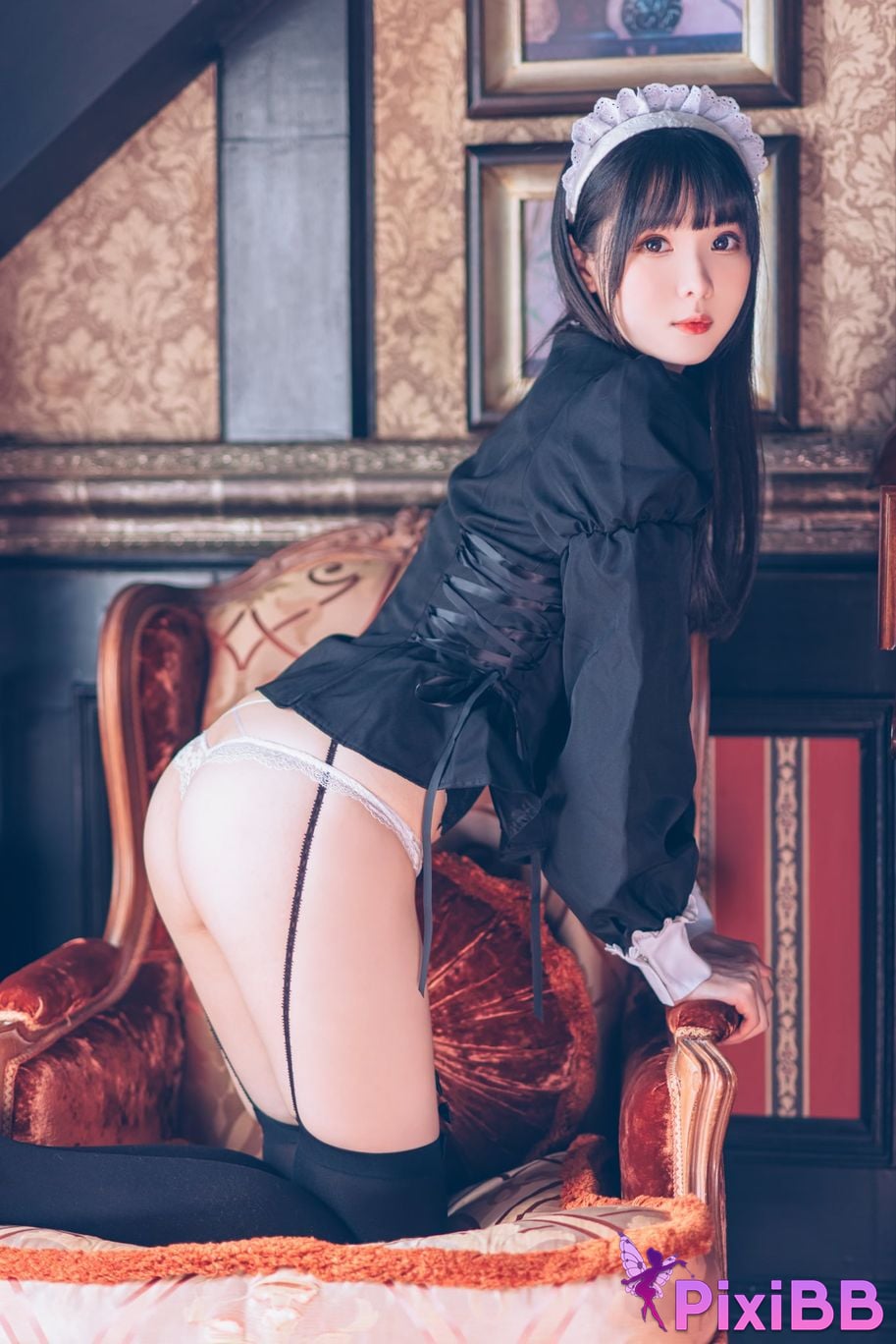 Cosplayer Shimotsuki shimo Nu Pu Tu Jian Shimo s Maid Collection PixiBB.COM 132