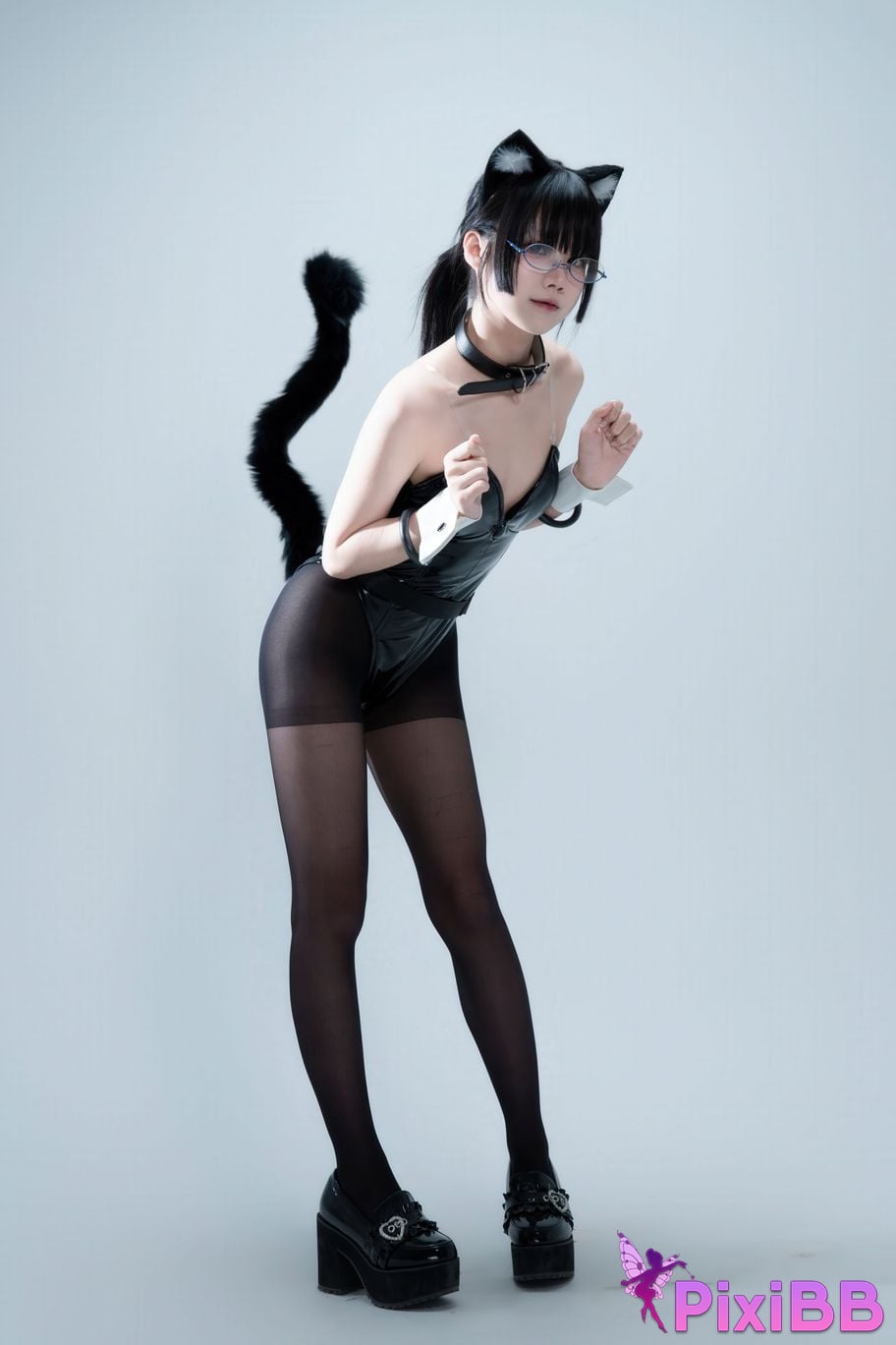 Cosplayer Shimizu Nagi The cat said you can have cake PixiBB.COM 001