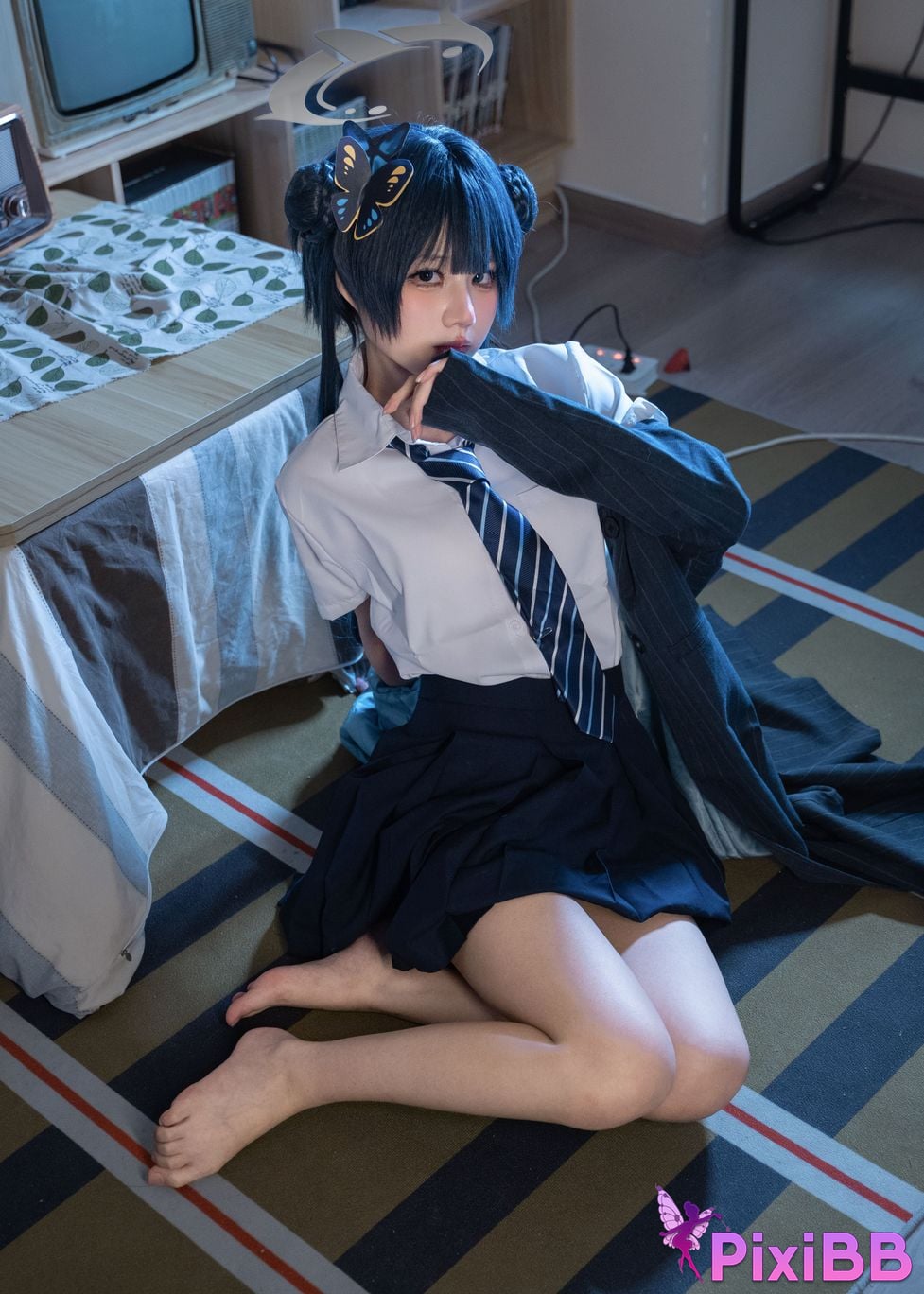 Cosplayer Shimizu Nagi Concubine Longhua JK PixiBB.COM 048