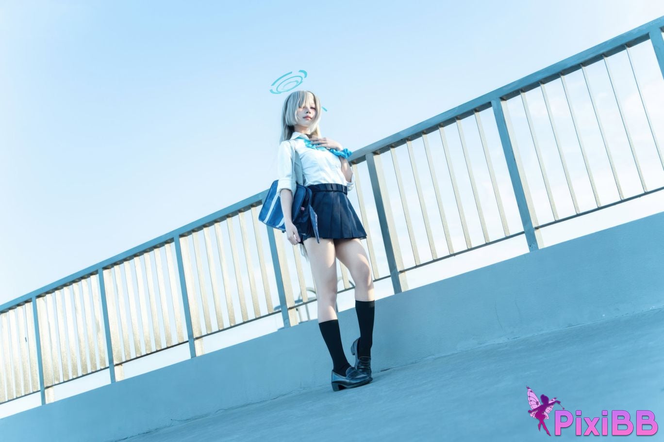 Cosplayer Shimizu Nagi Asuna JK PixiBB.COM 003