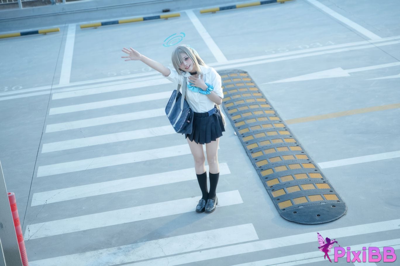 Cosplayer Shimizu Nagi Asuna JK PixiBB.COM 004