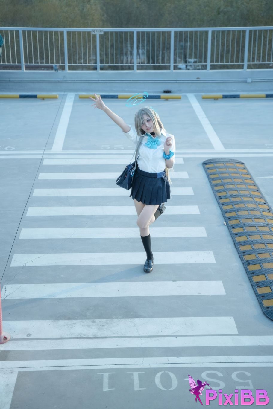 Cosplayer Shimizu Nagi Asuna JK PixiBB.COM 005