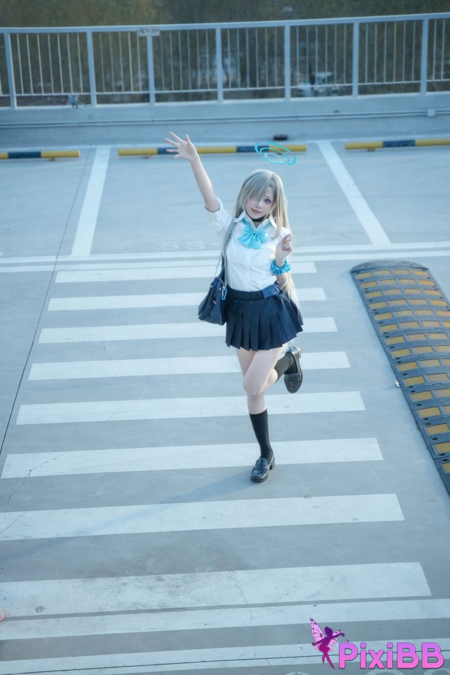 Cosplayer Shimizu Nagi Asuna JK PixiBB.COM 006