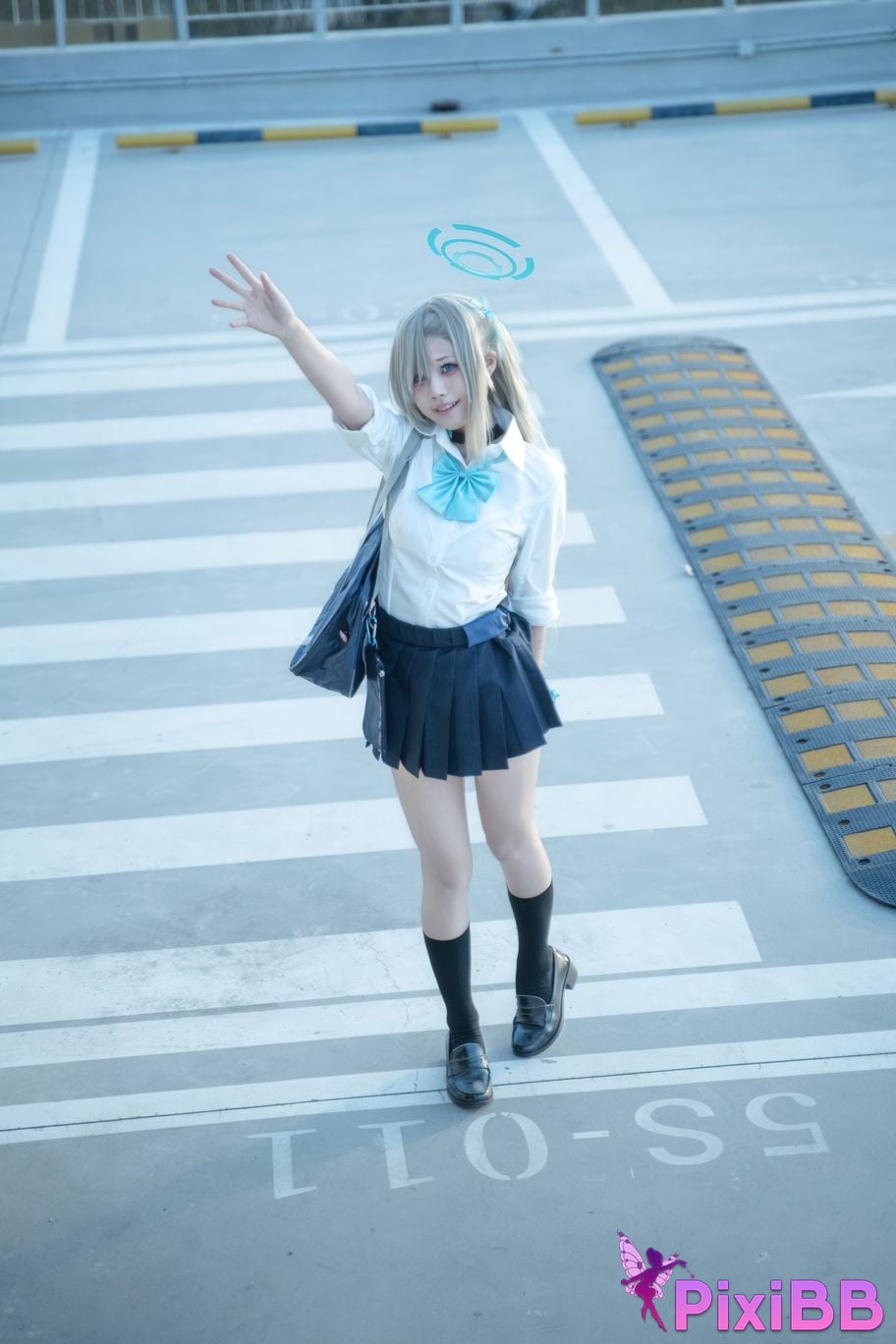 Cosplayer Shimizu Nagi Asuna JK PixiBB.COM 008