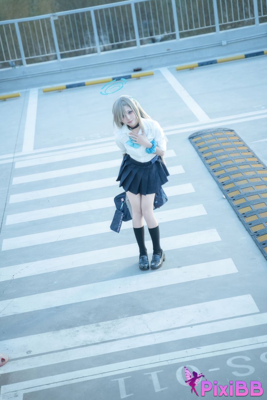 Cosplayer Shimizu Nagi Asuna JK PixiBB.COM 009