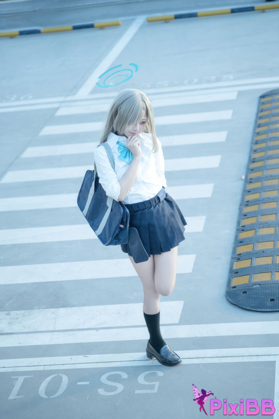 Cosplayer Shimizu Nagi Asuna JK PixiBB.COM 010