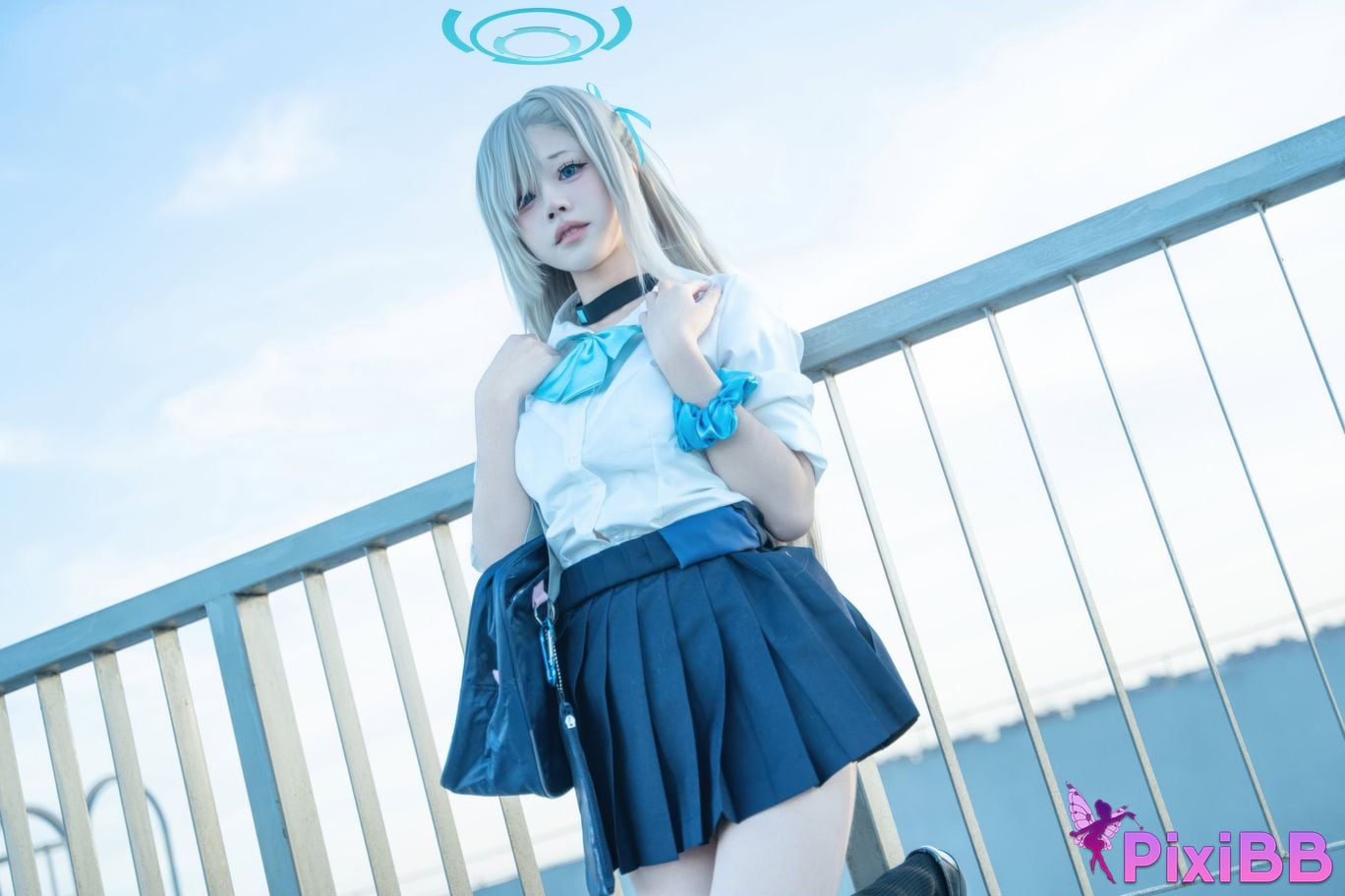 Cosplayer Shimizu Nagi Asuna JK PixiBB.COM 013