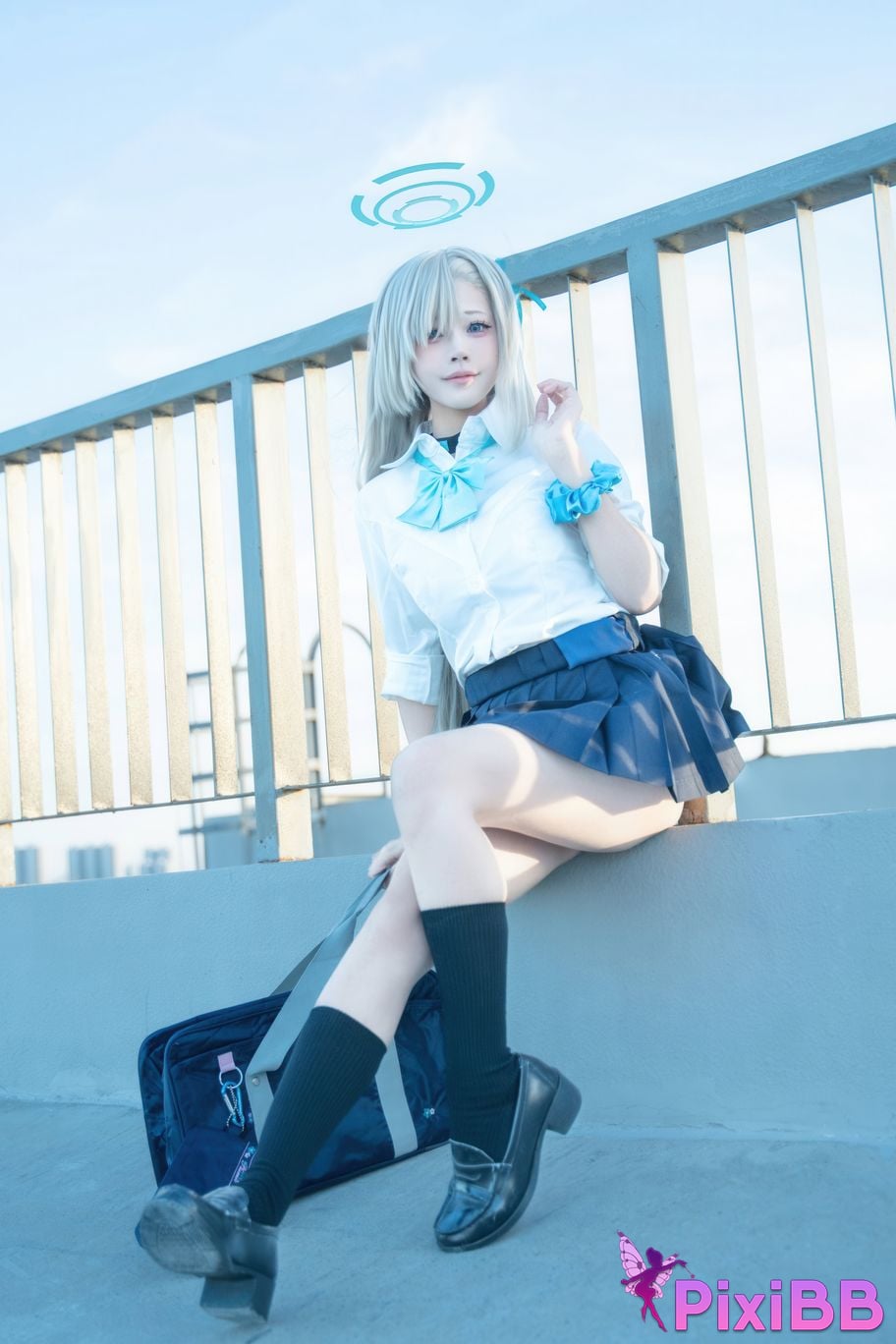 Cosplayer Shimizu Nagi Asuna JK PixiBB.COM 017