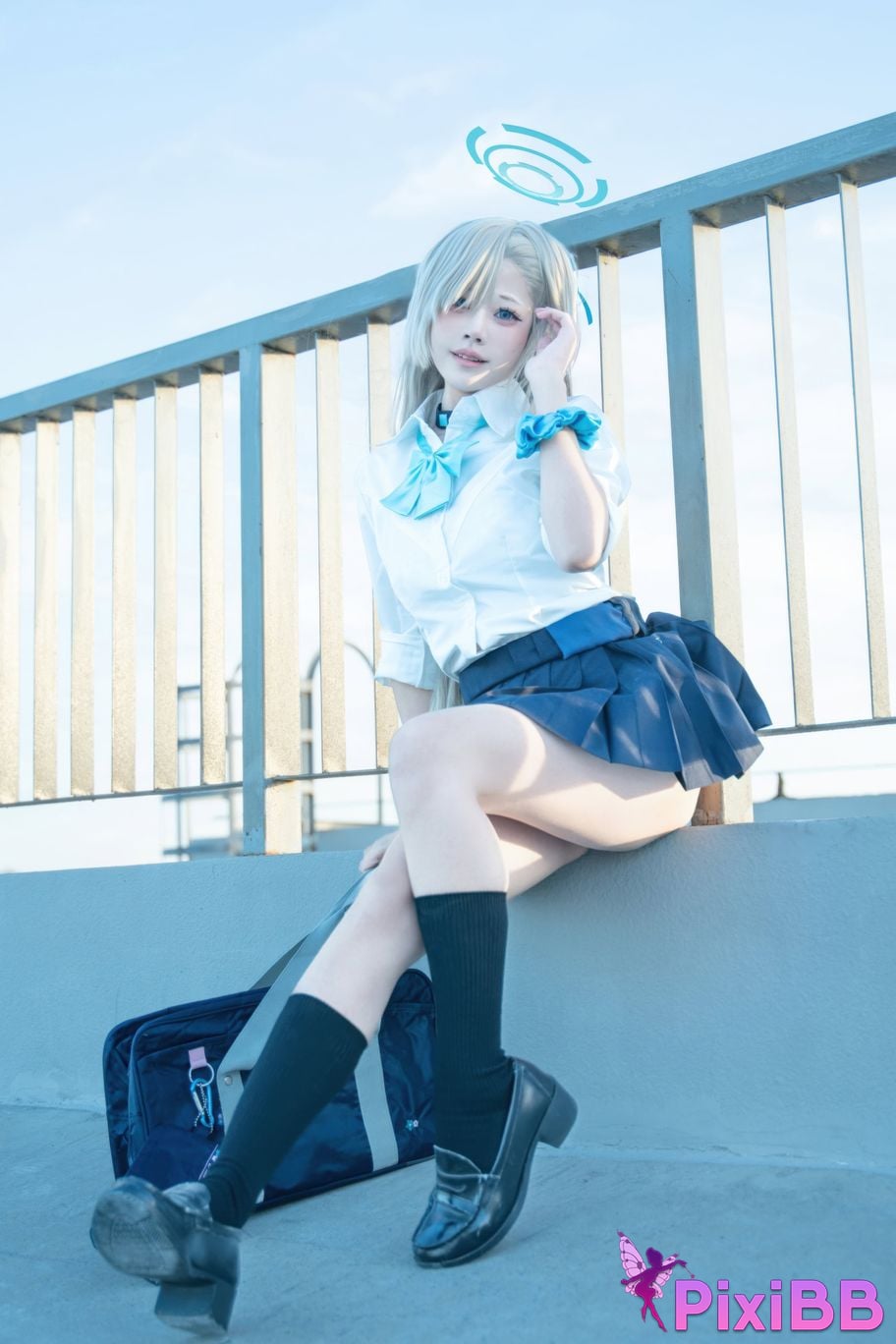 Cosplayer Shimizu Nagi Asuna JK PixiBB.COM 018