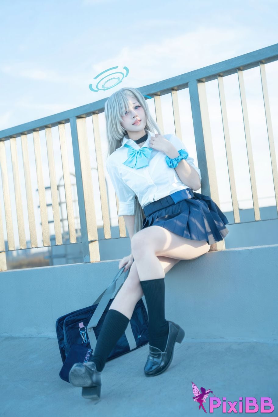 Cosplayer Shimizu Nagi Asuna JK PixiBB.COM 019