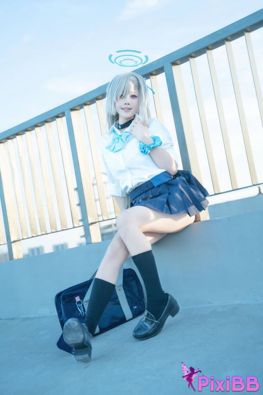 Cosplayer Shimizu Nagi Asuna JK PixiBB.COM 021