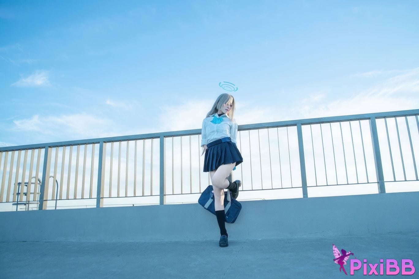 Cosplayer Shimizu Nagi Asuna JK PixiBB.COM 024