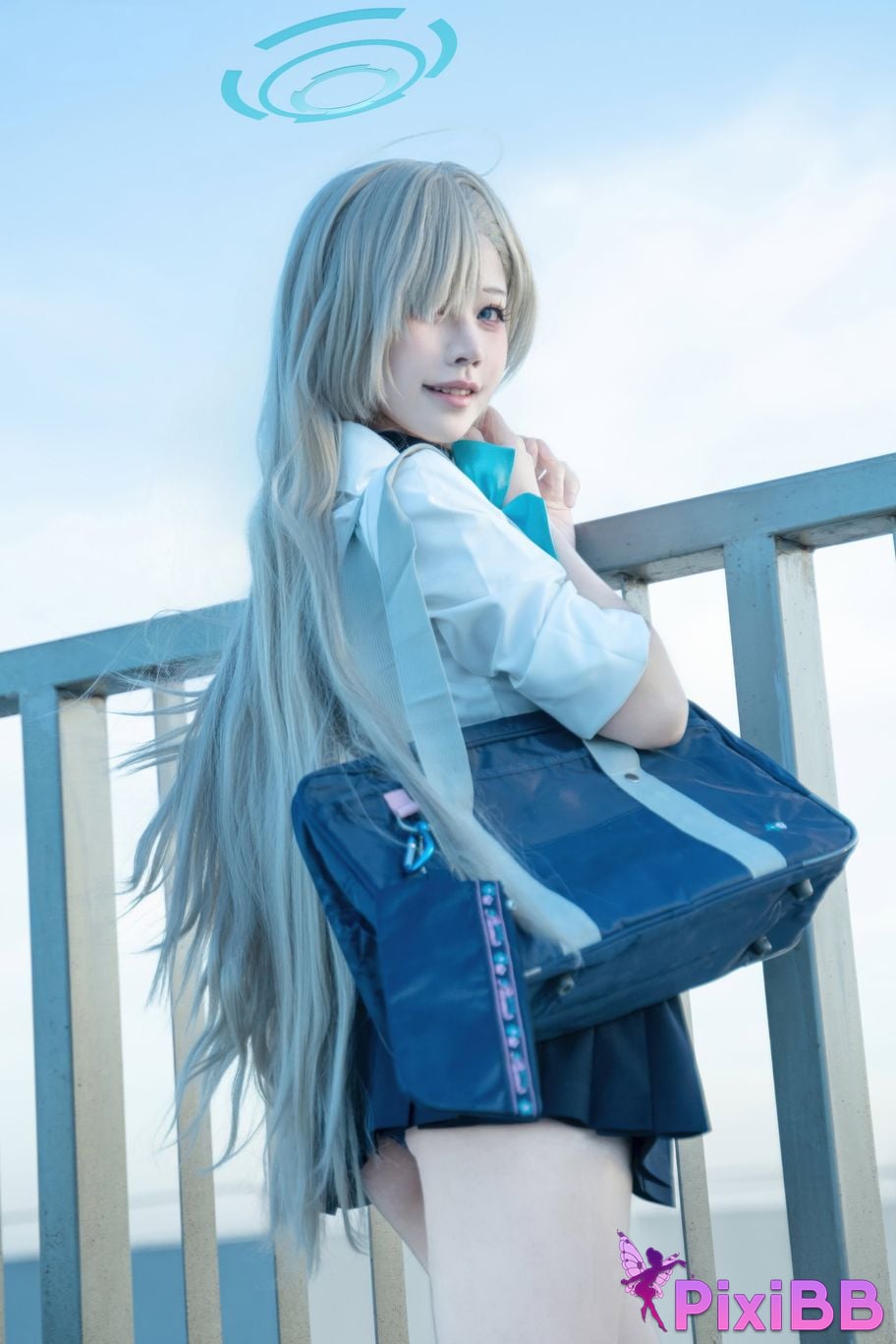 Cosplayer Shimizu Nagi Asuna JK PixiBB.COM 030