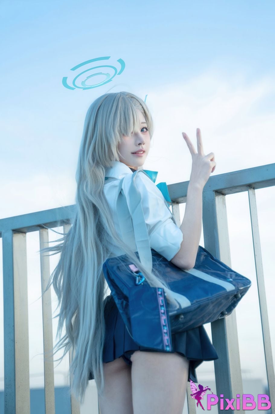 Cosplayer Shimizu Nagi Asuna JK PixiBB.COM 031