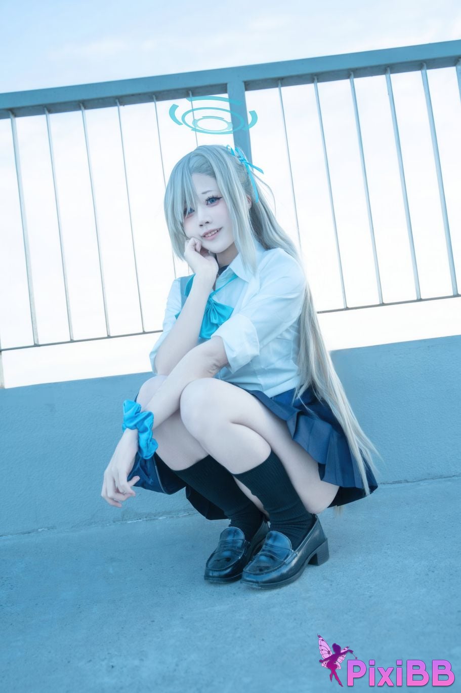 Cosplayer Shimizu Nagi Asuna JK PixiBB.COM 033