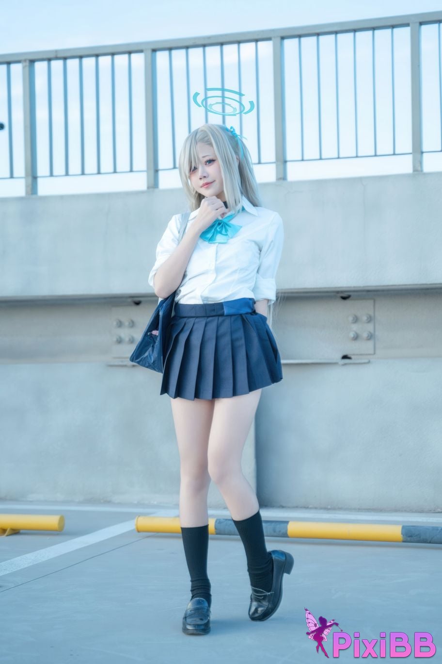 Cosplayer Shimizu Nagi Asuna JK PixiBB.COM 038