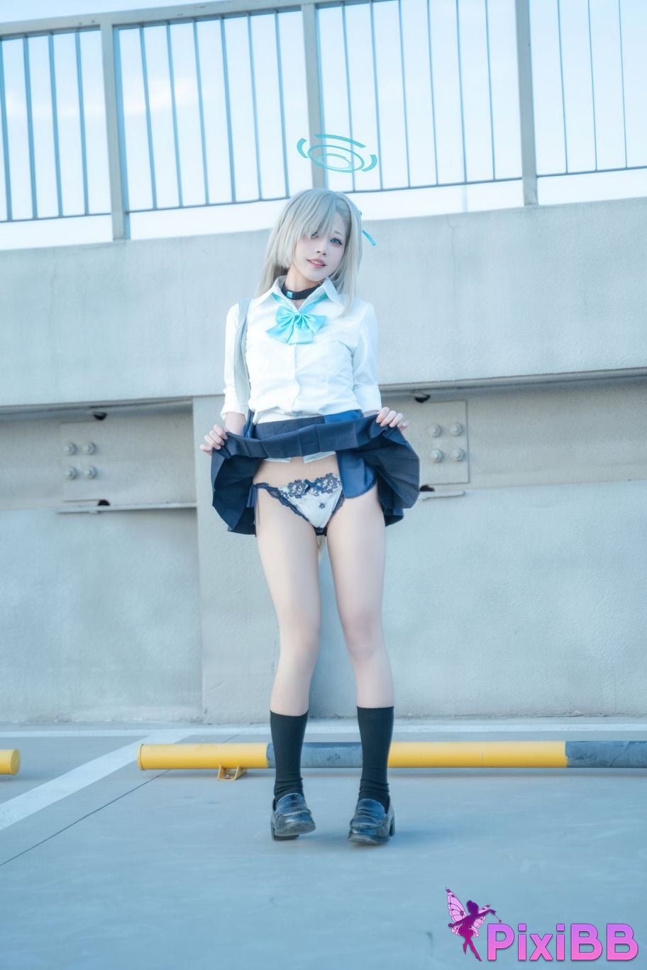 Cosplayer Shimizu Nagi Asuna JK PixiBB.COM 041