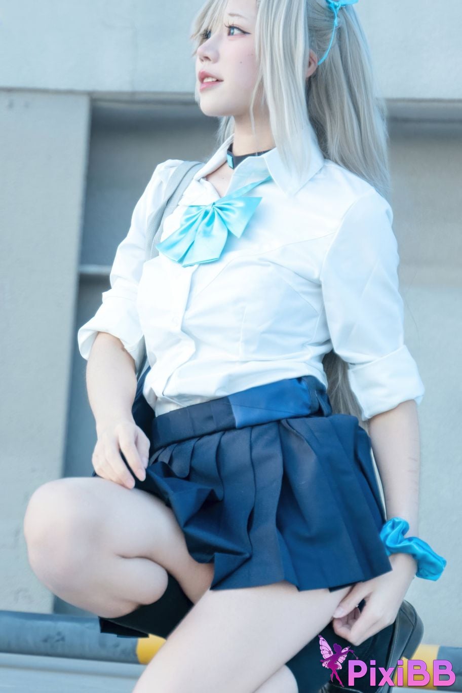 Cosplayer Shimizu Nagi Asuna JK PixiBB.COM 043