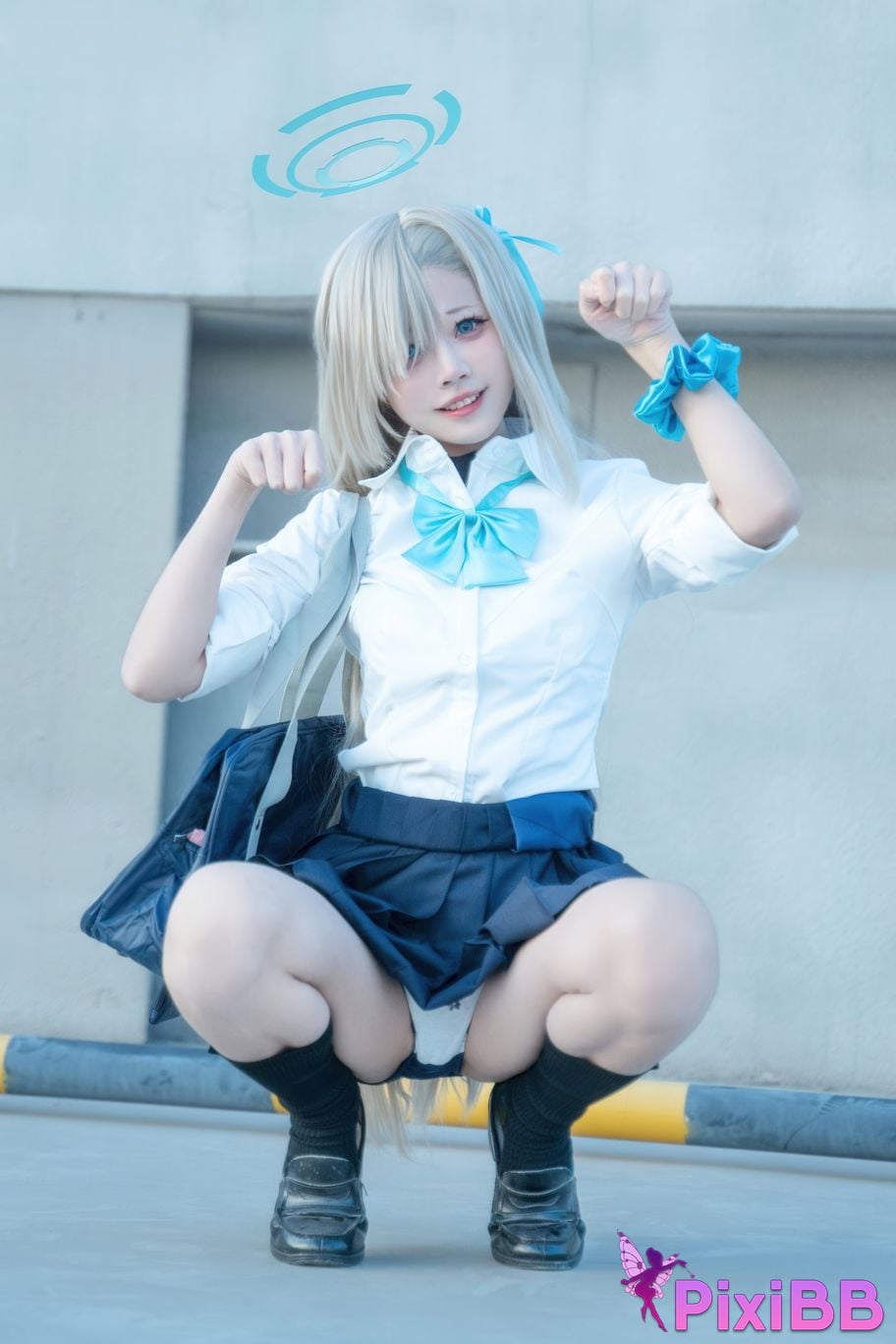 Cosplayer Shimizu Nagi Asuna JK PixiBB.COM 044