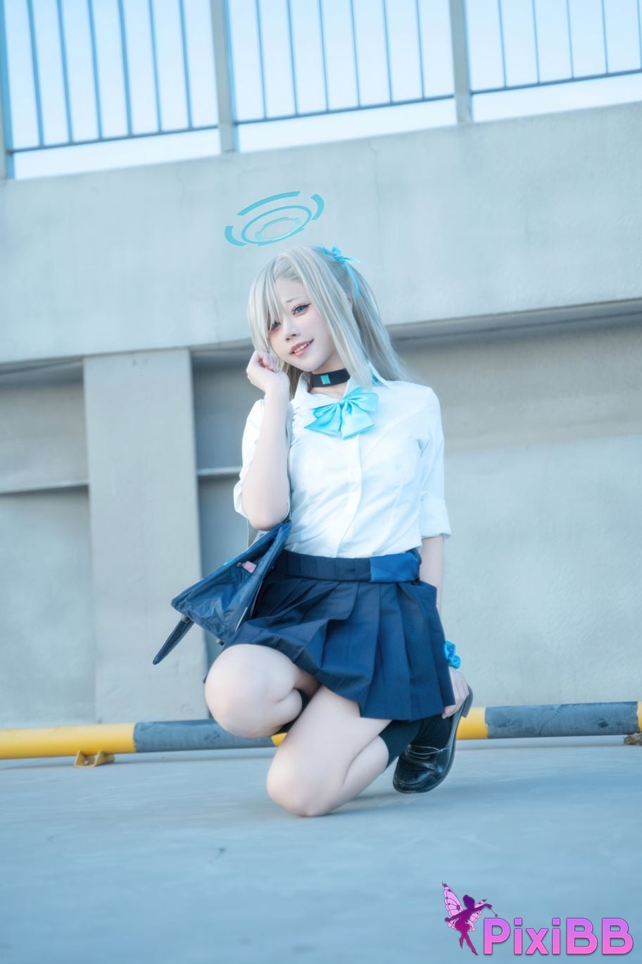 Cosplayer Shimizu Nagi Asuna JK PixiBB.COM 045