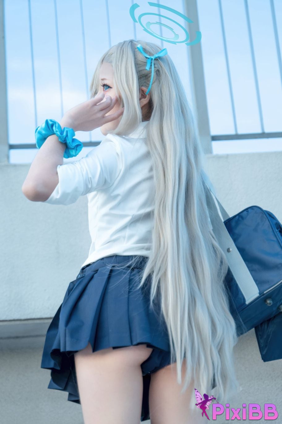 Cosplayer Shimizu Nagi Asuna JK PixiBB.COM 047