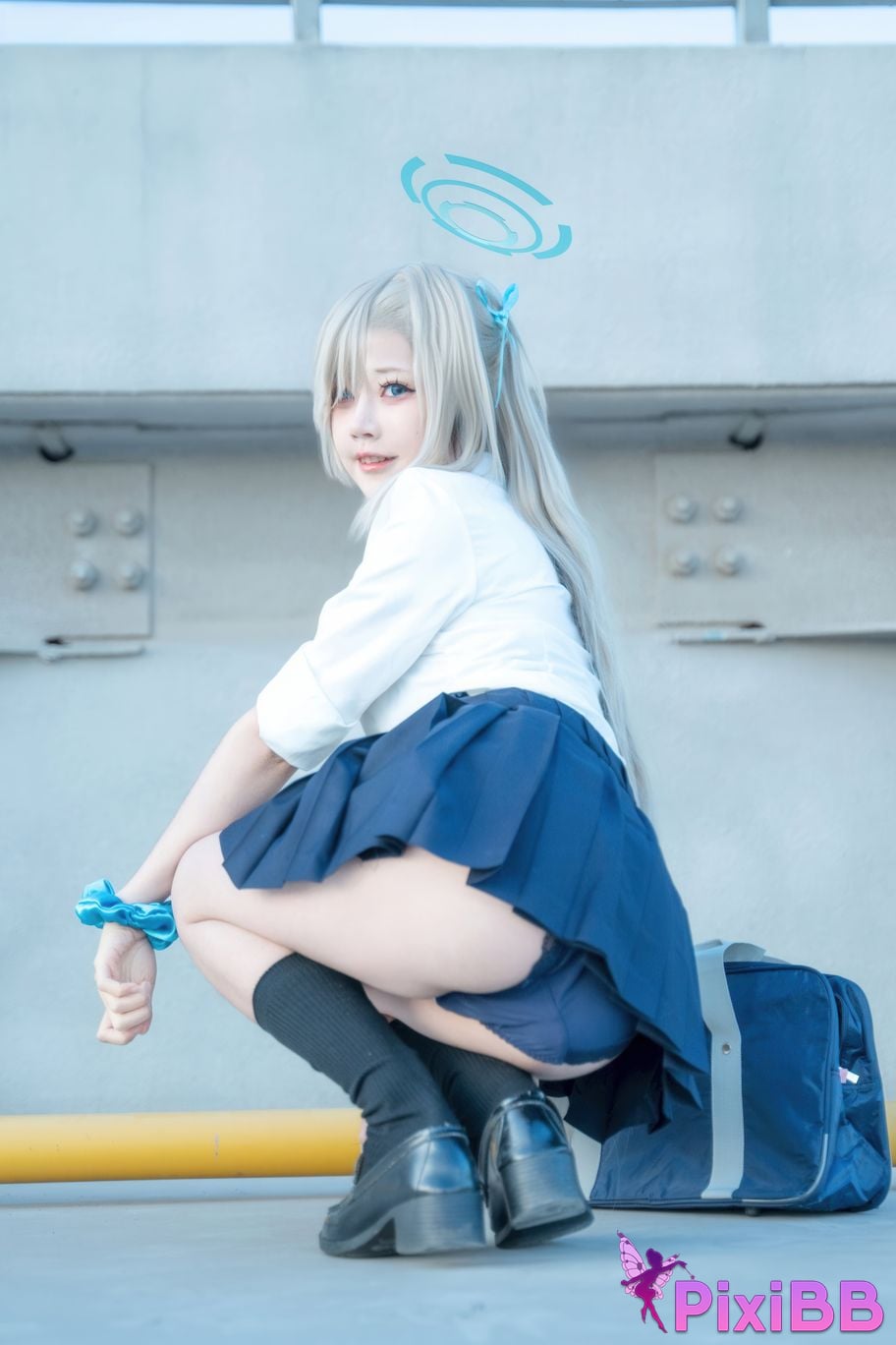 Cosplayer Shimizu Nagi Asuna JK PixiBB.COM 049