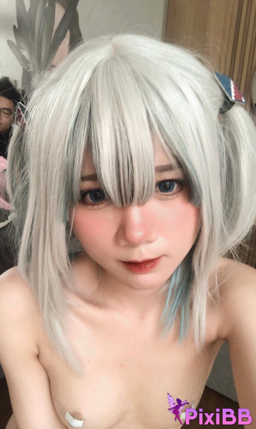 Cosplayer PoppaChan ChanPoppa Gumroad NOne Gawr Gura Garoo gula PixiBB.COM 040