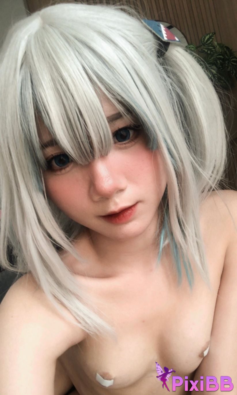 Cosplayer PoppaChan ChanPoppa Gumroad NOne Gawr Gura Garoo gula PixiBB.COM 042