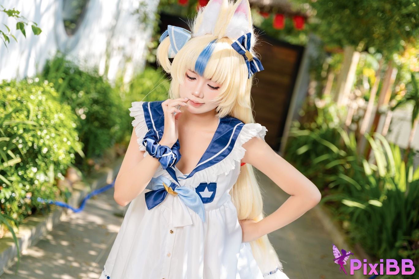 Cosplay Poppachan Sameko Saba PixiBB.COM 004