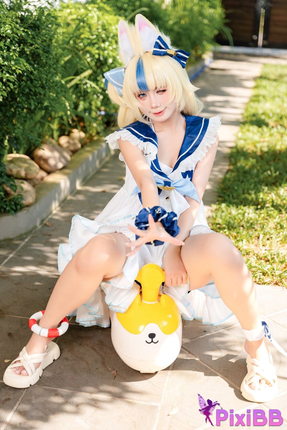 Cosplay Poppachan Sameko Saba PixiBB.COM 005