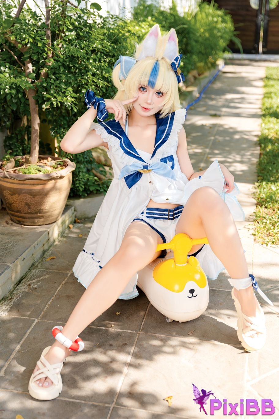 Cosplay Poppachan Sameko Saba PixiBB.COM 006