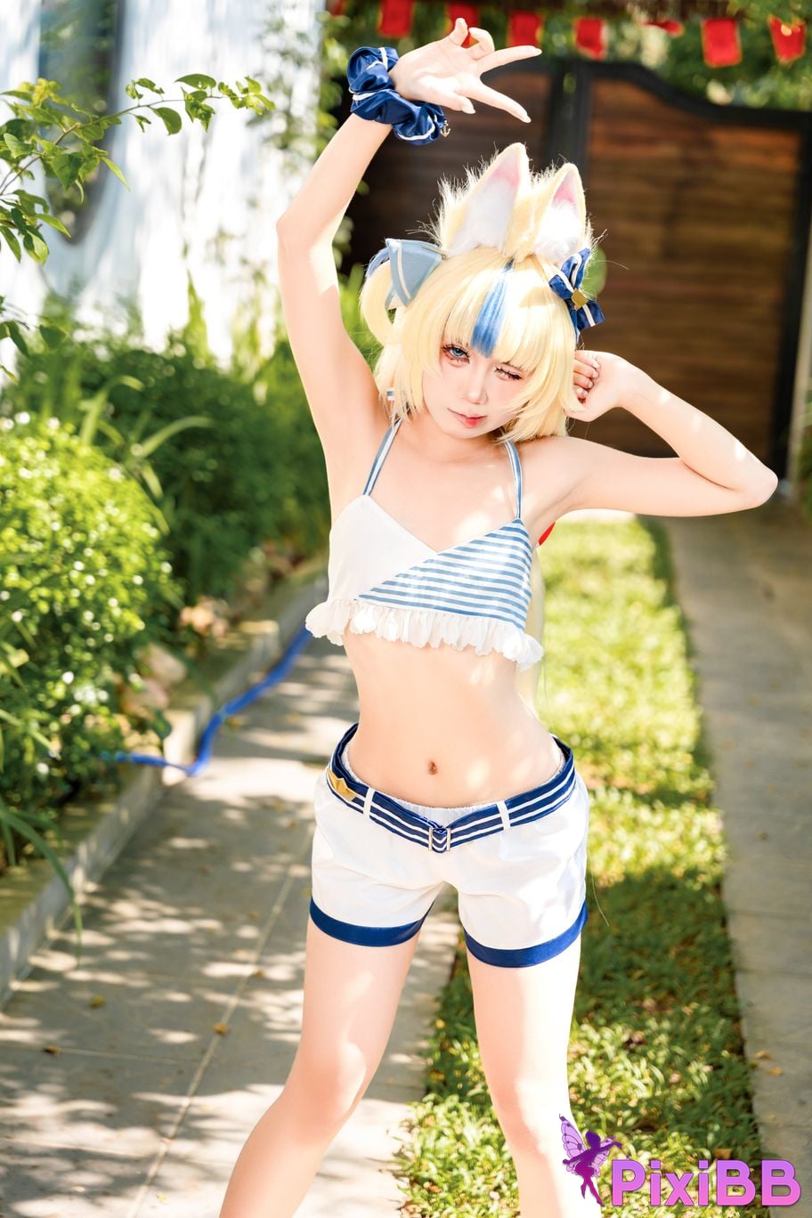 Cosplay Poppachan Sameko Saba PixiBB.COM 011