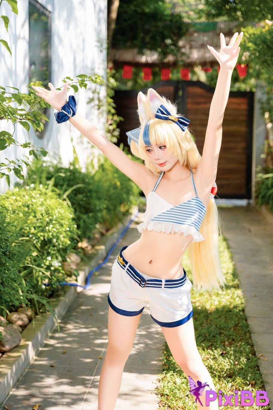 Cosplay Poppachan Sameko Saba PixiBB.COM 012