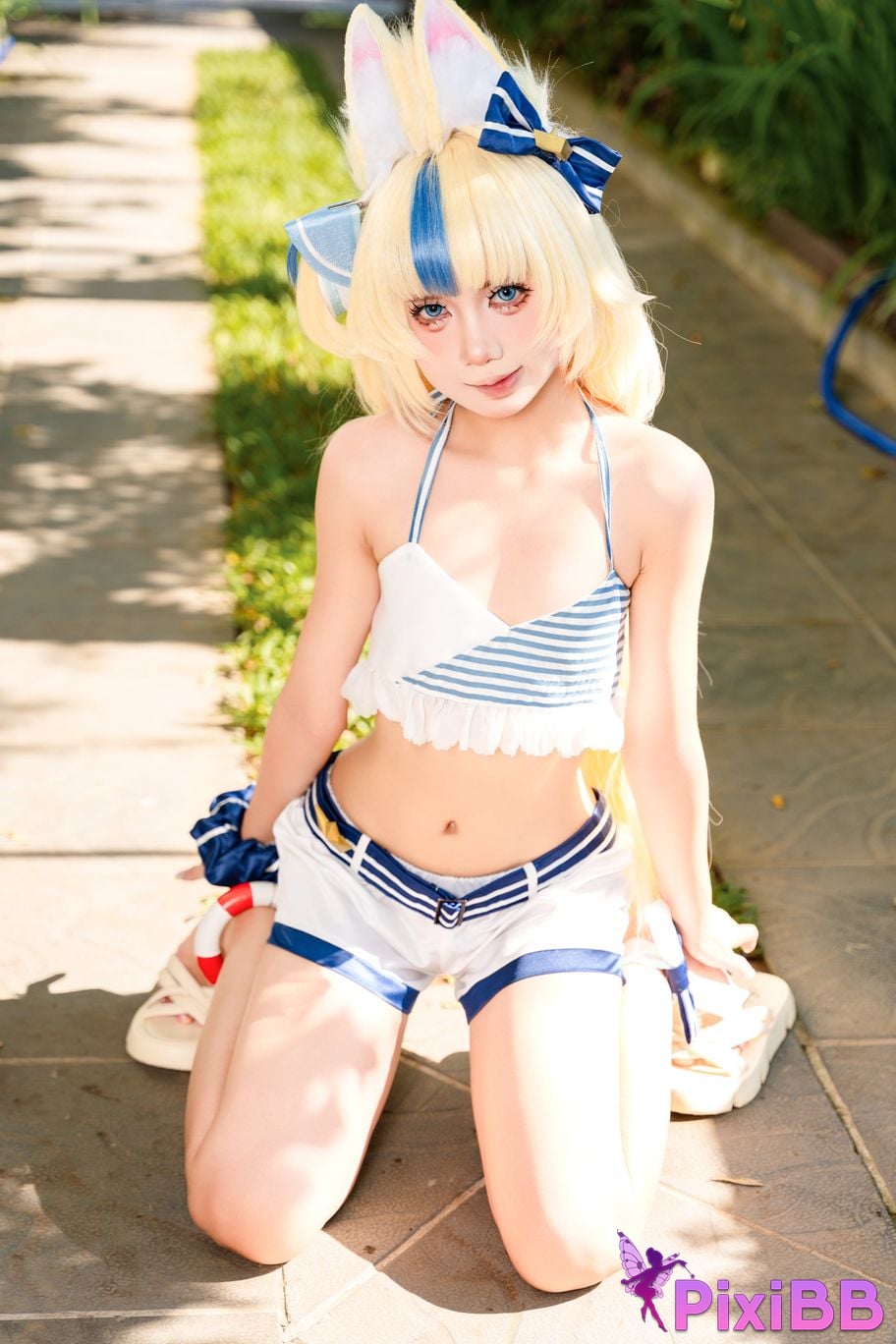 Cosplay Poppachan Sameko Saba PixiBB.COM 016