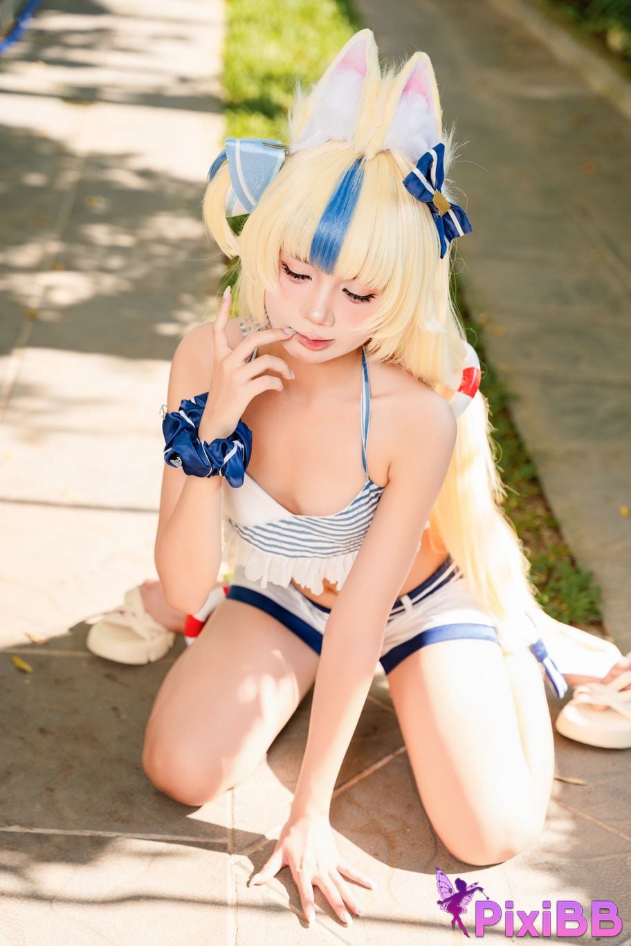 Cosplay Poppachan Sameko Saba PixiBB.COM 017