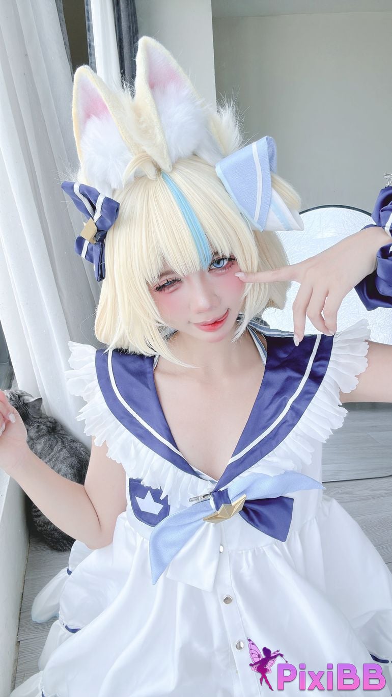 Cosplay Poppachan Sameko Saba PixiBB.COM 039