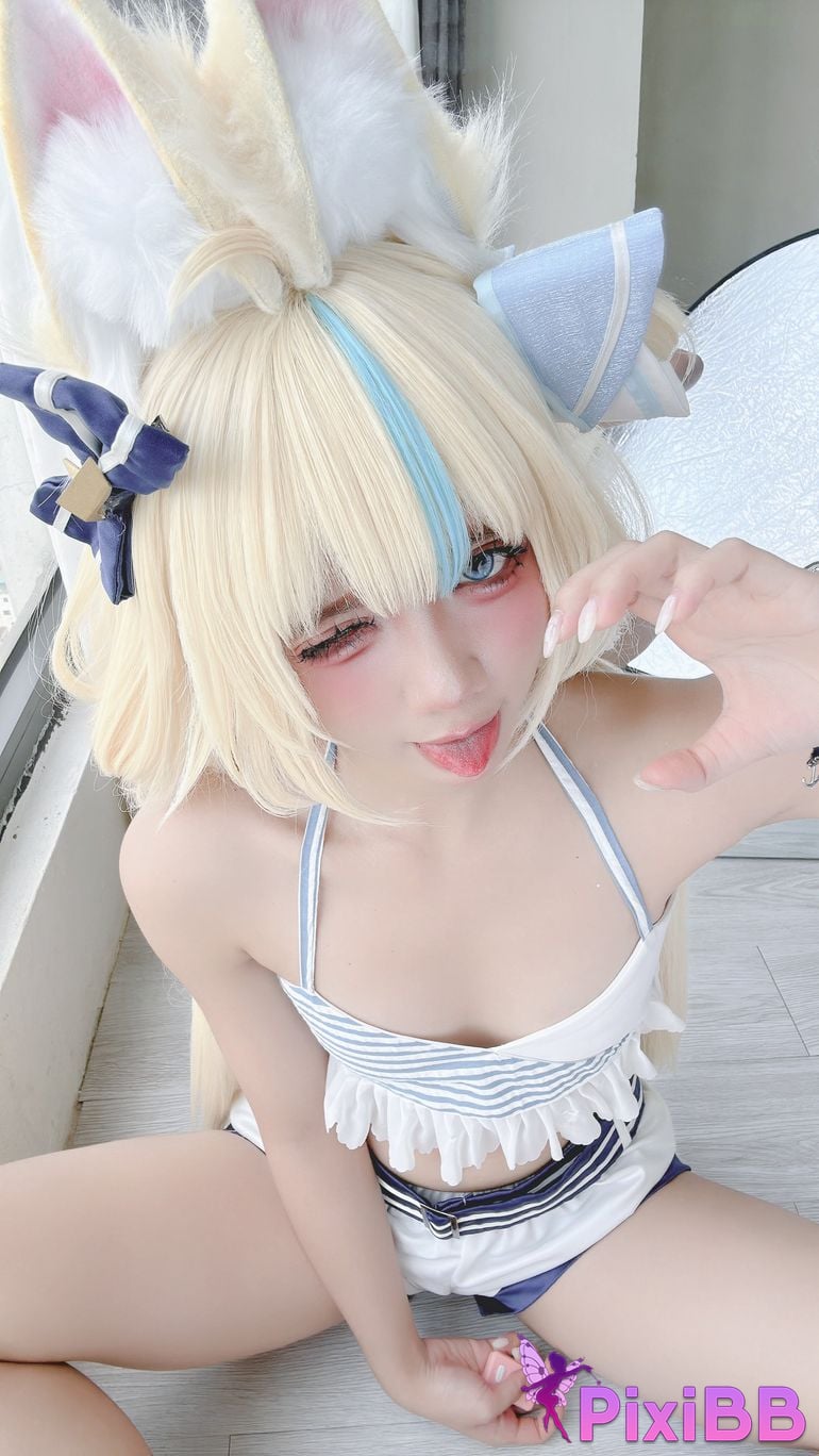 Cosplay Poppachan Sameko Saba PixiBB.COM 053