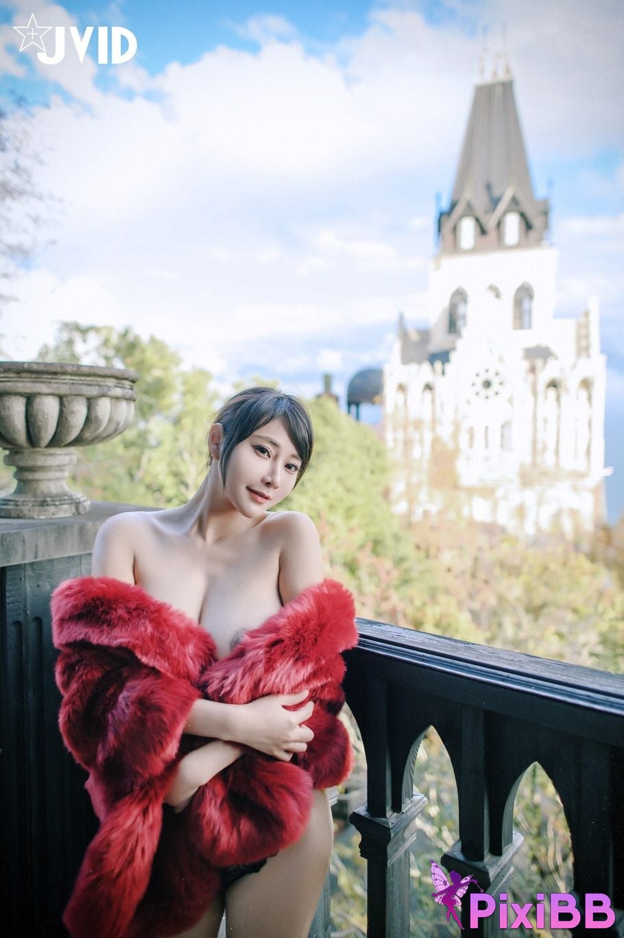 JVID Lele Le Quan Ji Shang Kong Wu Ma big breast goddess Lu Jiao Nu Hai De Bao En PixiBB.COM 152