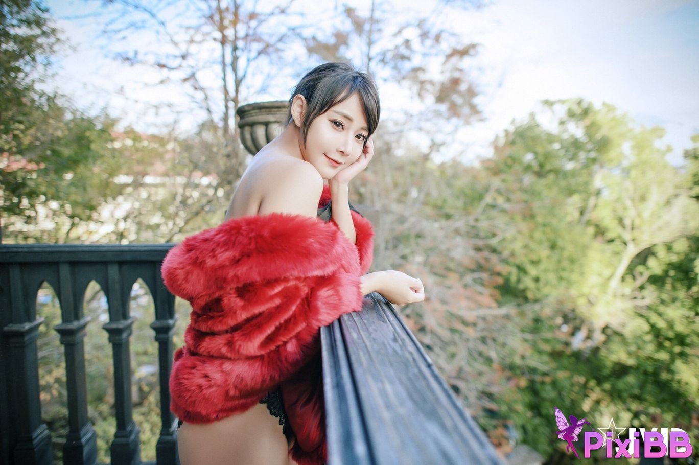 JVID Lele Le Quan Ji Shang Kong Wu Ma big breast goddess Lu Jiao Nu Hai De Bao En PixiBB.COM 153