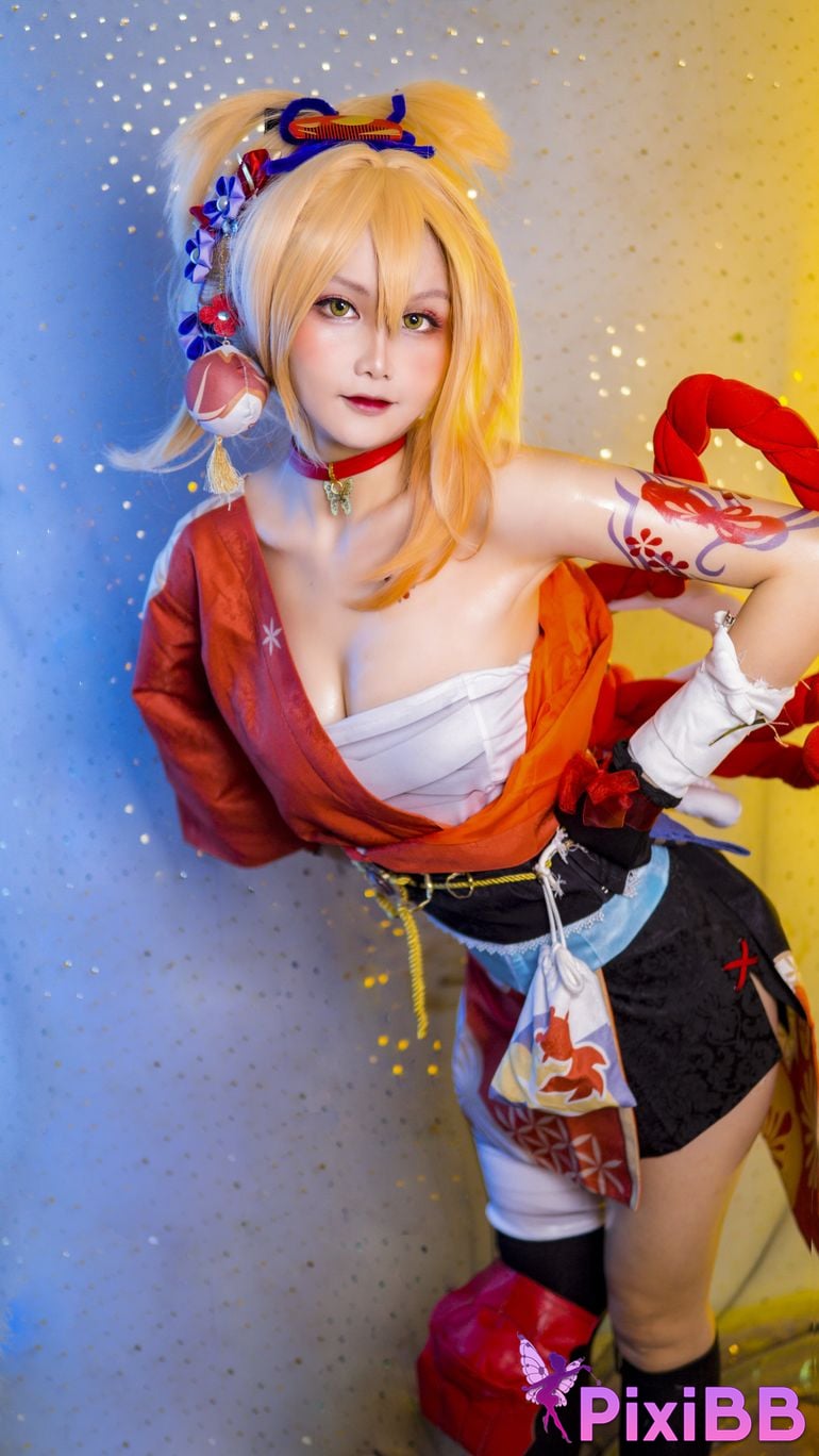 Cosplay Joyce Lin Yoimiya PixiBB.COM 001