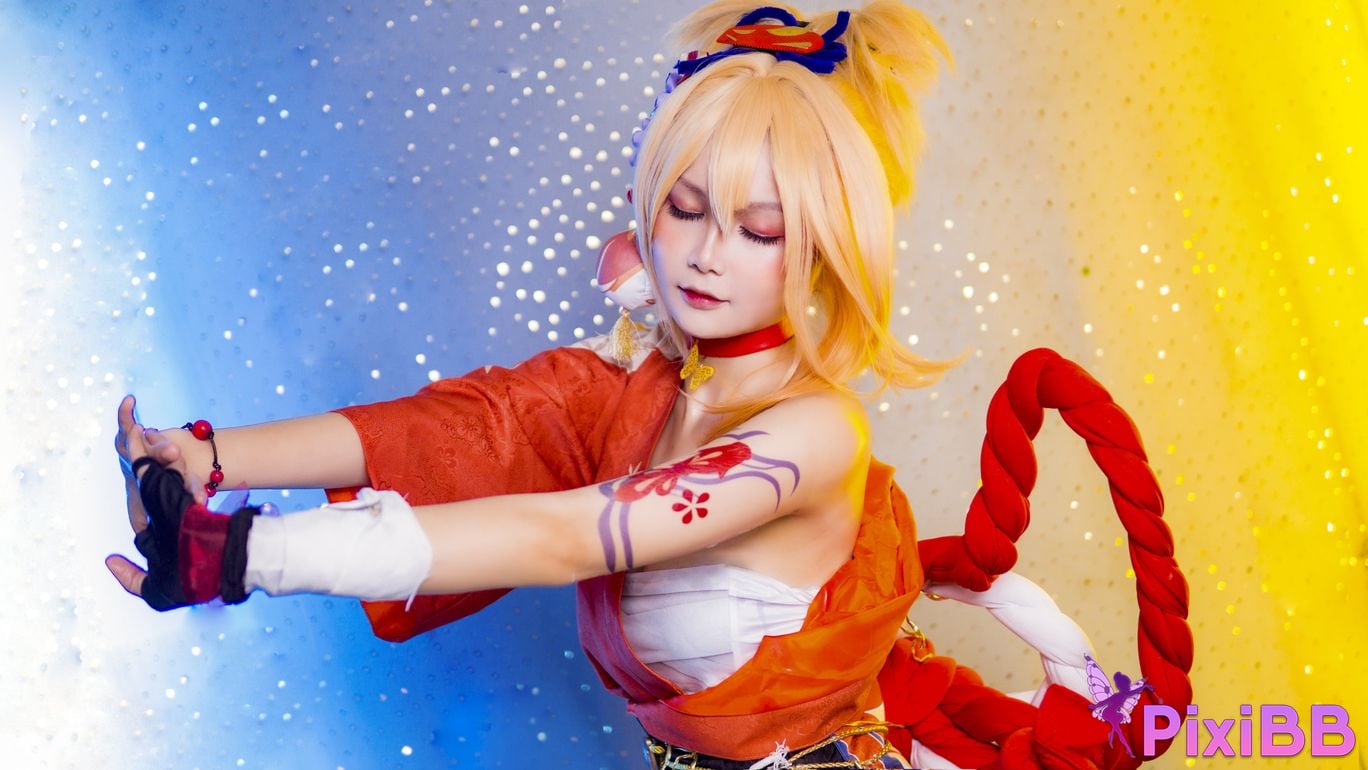 Cosplay Joyce Lin Yoimiya PixiBB.COM 002