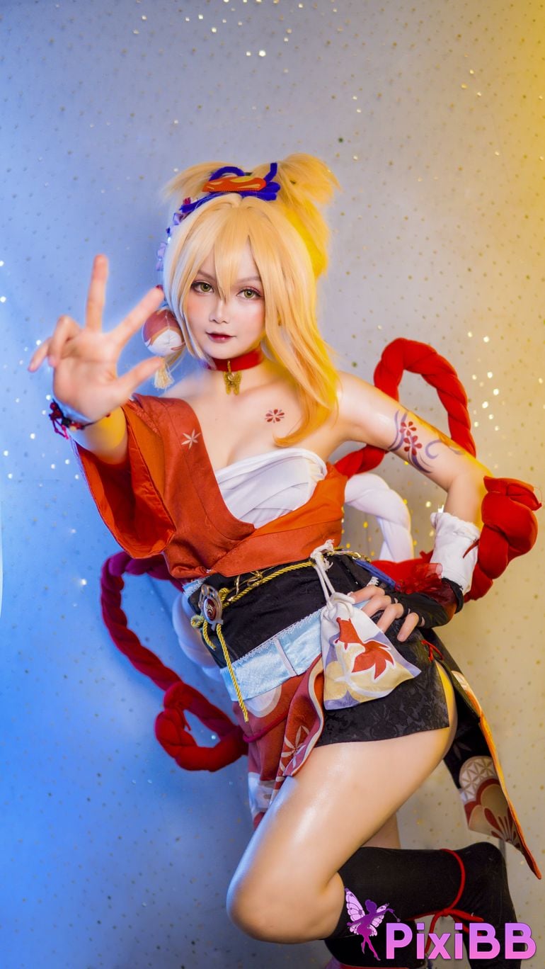 Cosplay Joyce Lin Yoimiya PixiBB.COM 004