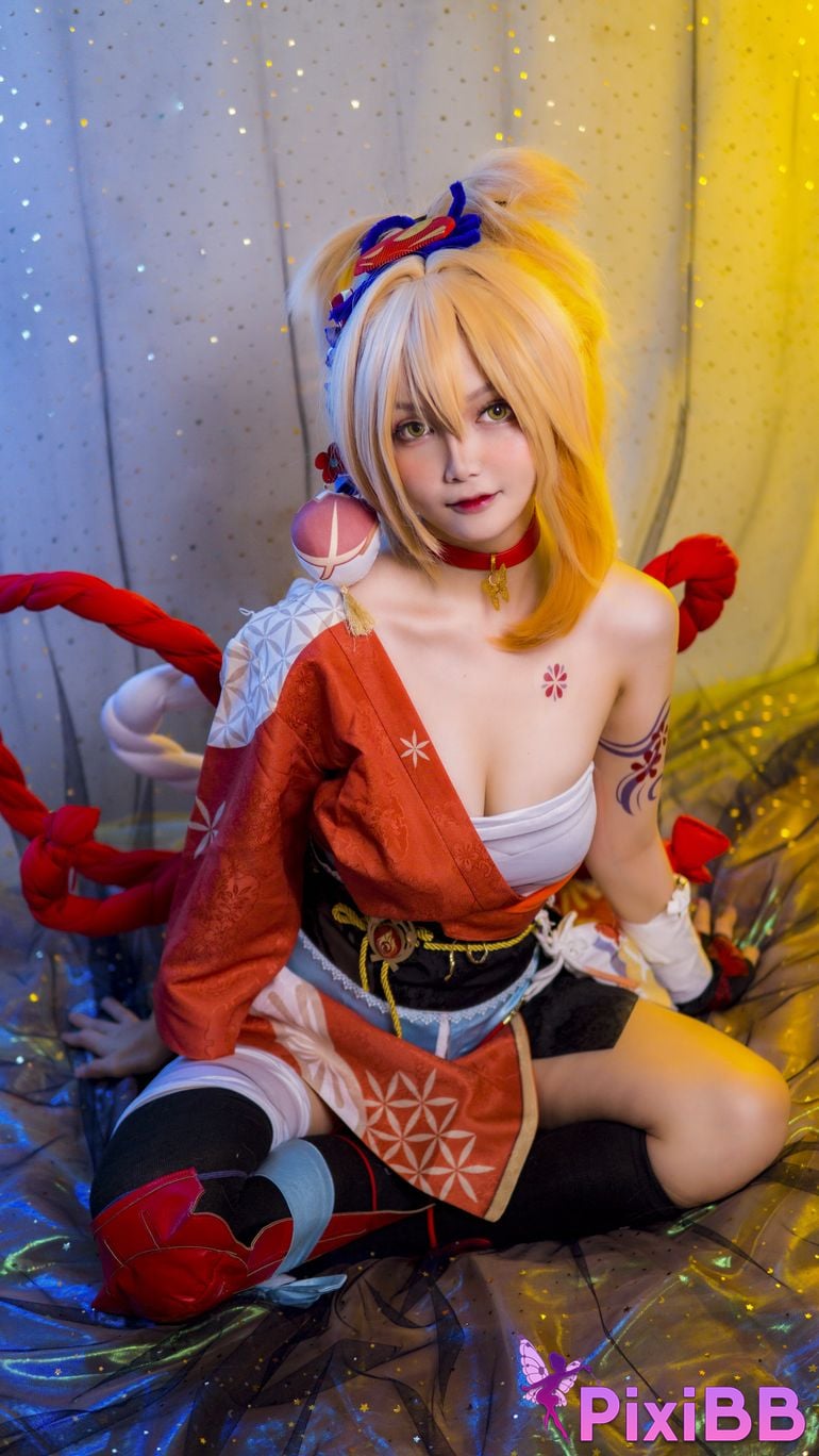 Cosplay Joyce Lin Yoimiya PixiBB.COM 005