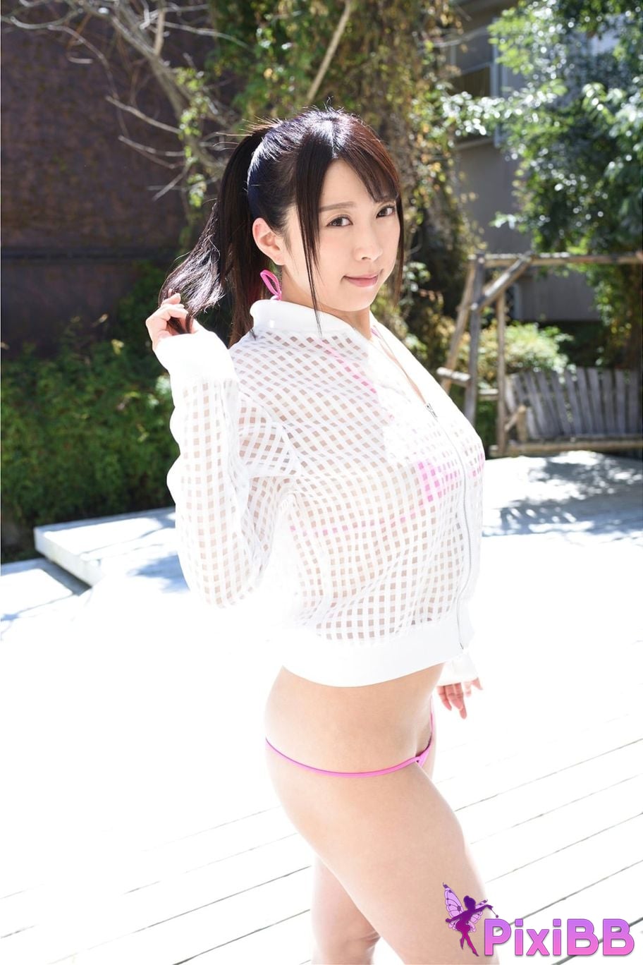 Japanese Idol Kiritani Moe A married womans ripe fruit thats ready to eat Just barely Club pink club PixiBB.COM 002