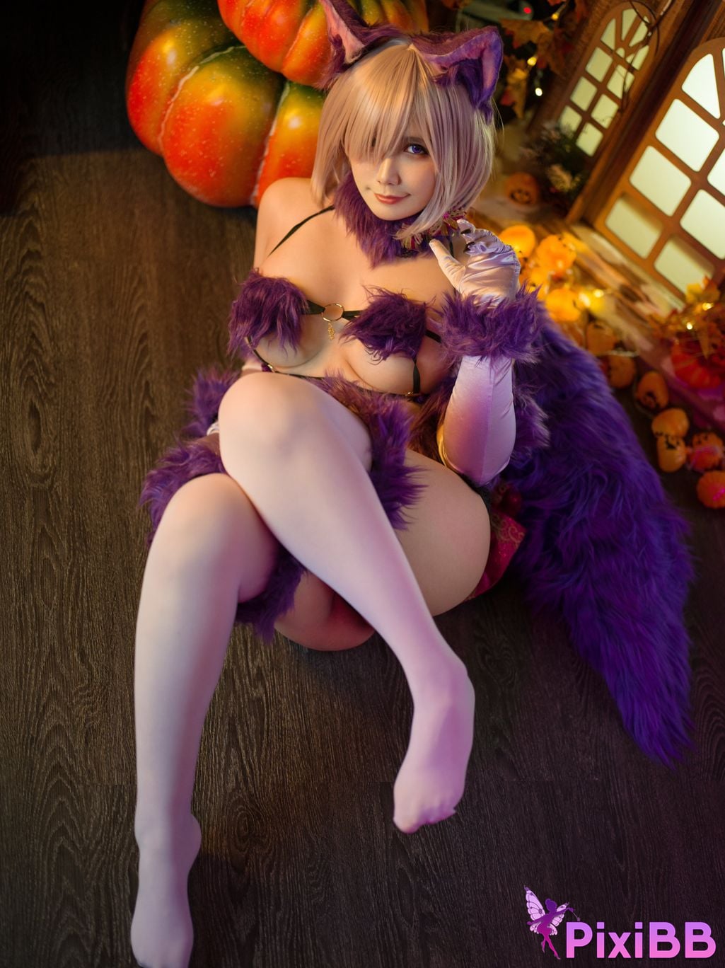 Cosplay Twist Sauce FGO Mashu PixiBB.COM 008