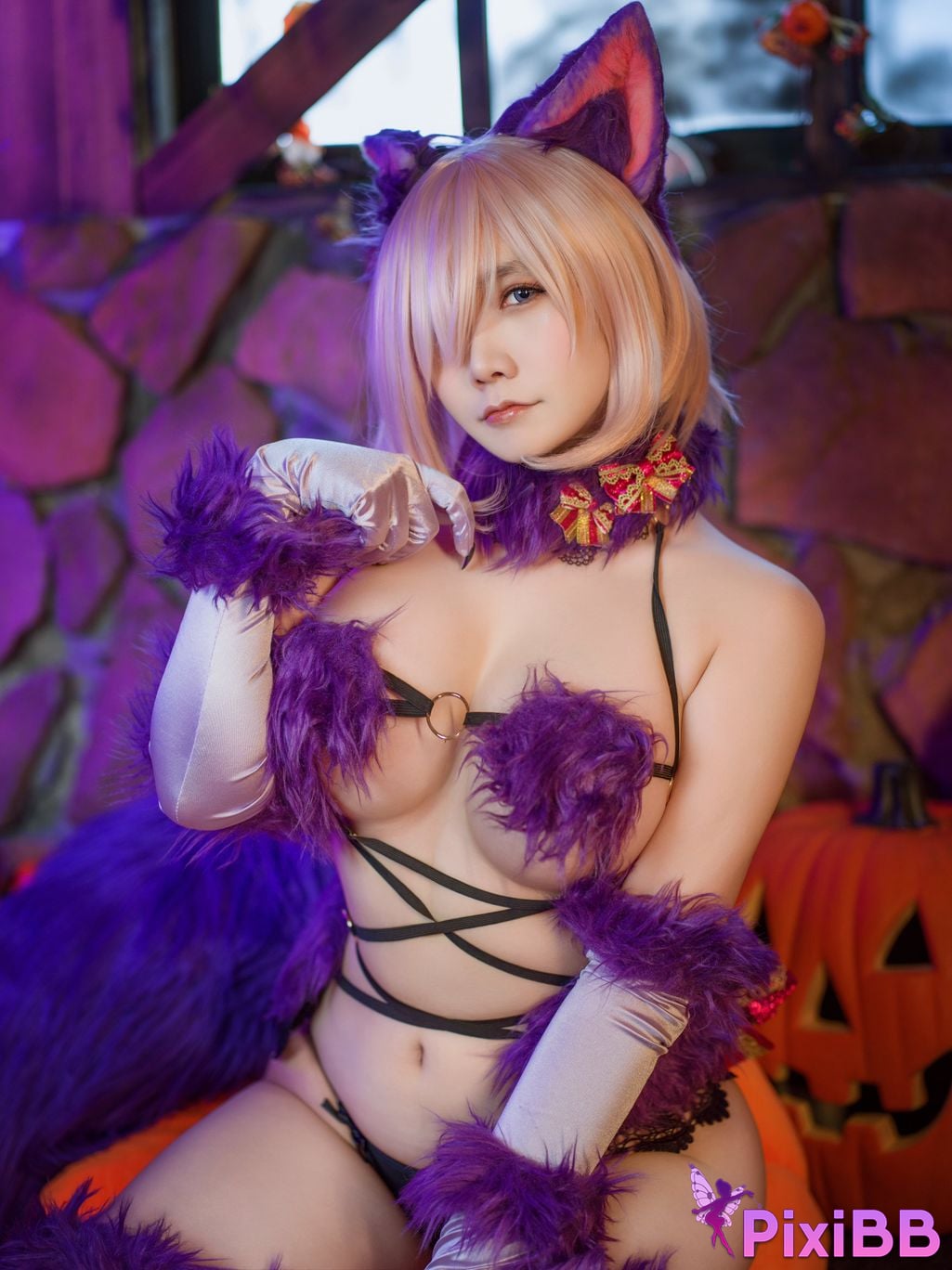 Cosplay Twist Sauce FGO Mashu PixiBB.COM 012