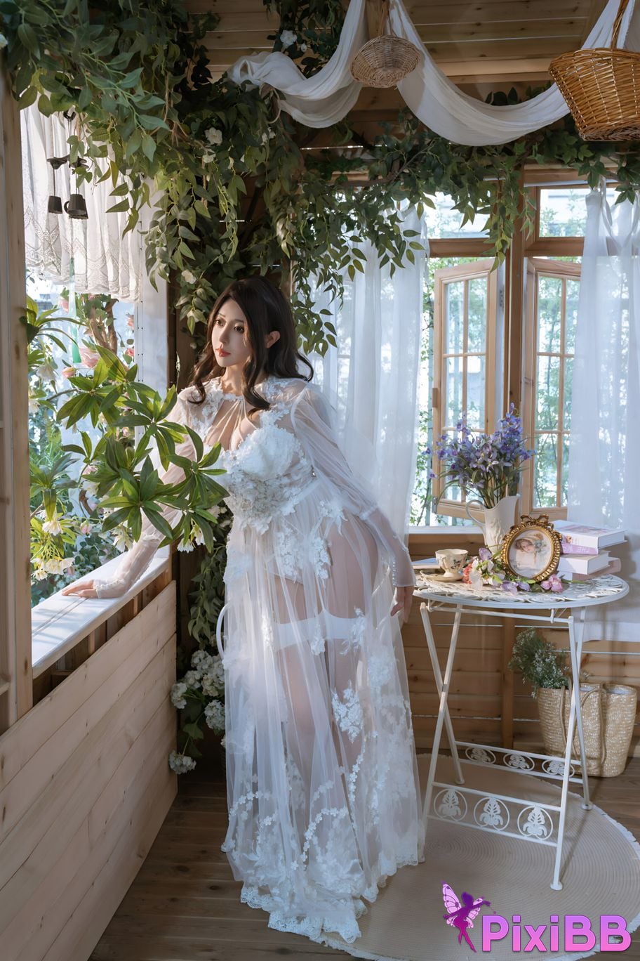 Cosplay Nai Xijiang nice afternoon tea PixiBB.COM 001