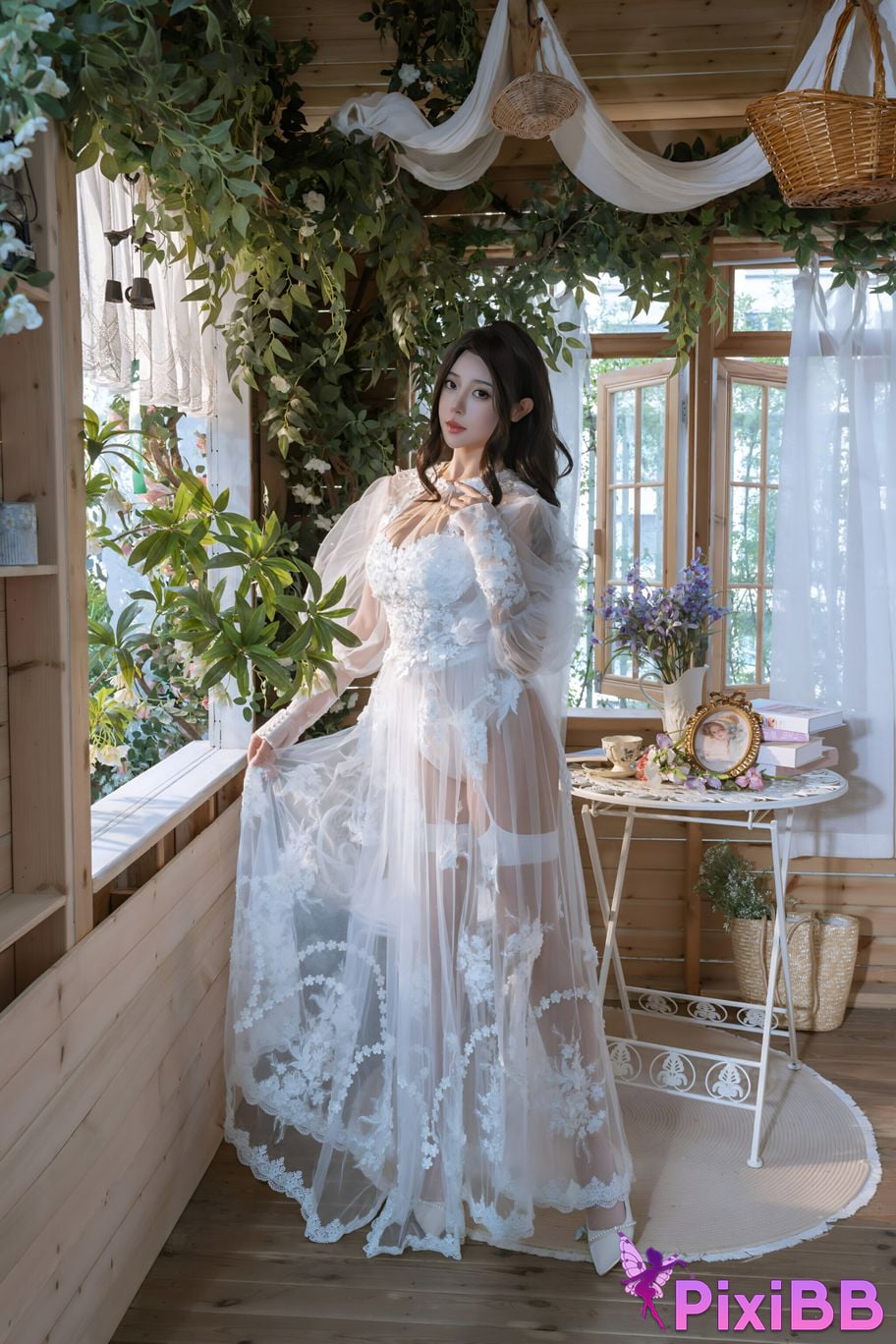 Cosplay Nai Xijiang nice afternoon tea PixiBB.COM 003